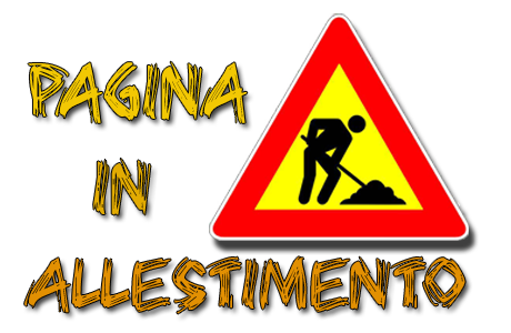 Sito web in aggiornamento